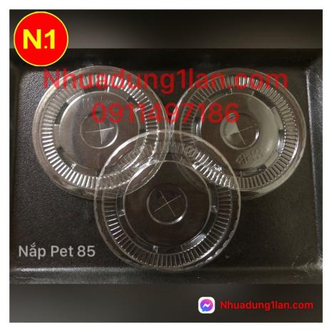 NẮP BẰNG PET 85